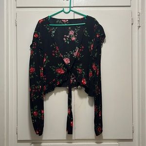 Cropped Rose Top